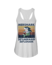 Mershark Funny Shirt Ladies Flowy Tank thumbnail
