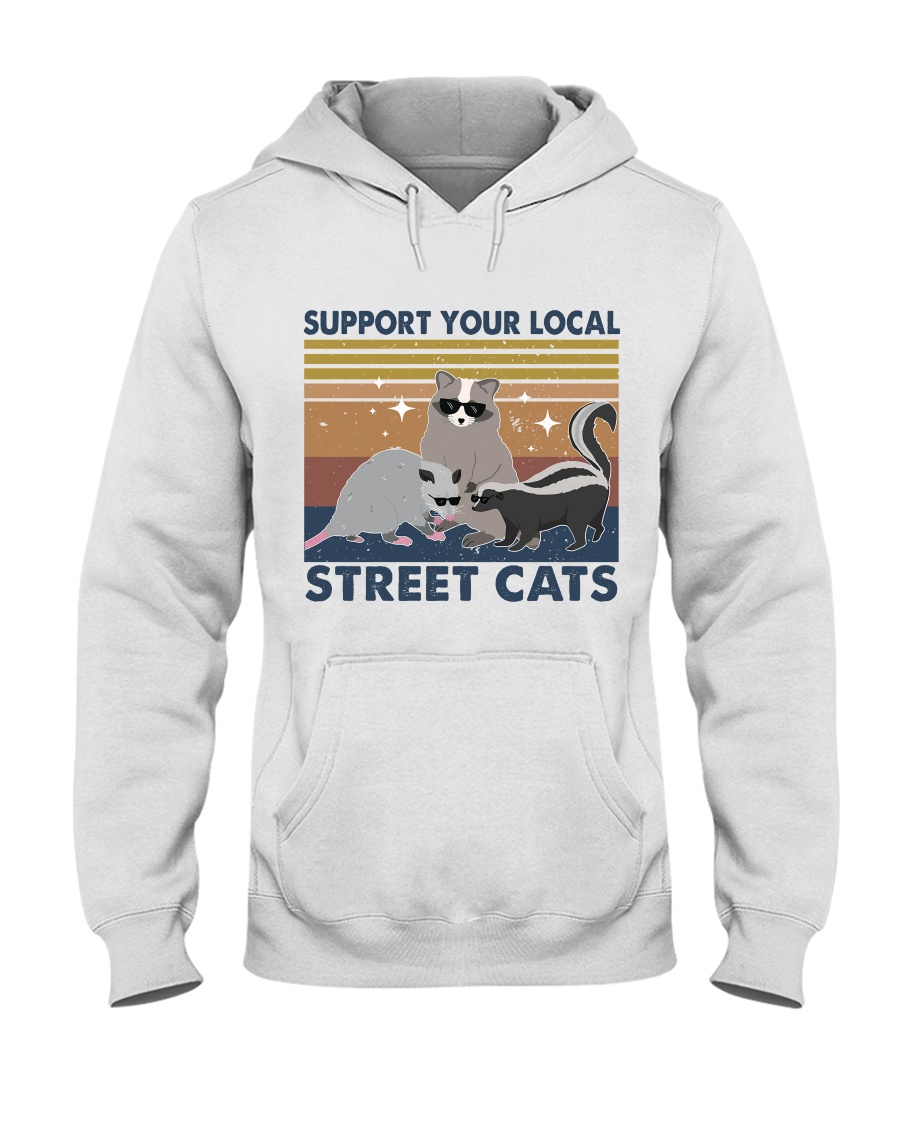 Support Your Local Hooded Sweatshirt