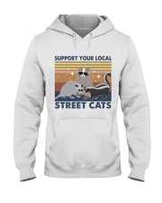 Support Your Local Hooded Sweatshirt front
