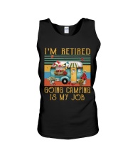 Camping Is My Job Unisex Tank thumbnail