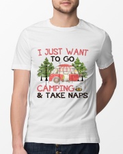 I Just Want To Go Camping Classic T-Shirt lifestyle-mens-crewneck-front-13