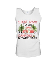 I Just Want To Go Camping Unisex Tank tile
