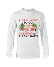 I Just Want To Go Camping Long Sleeve Tee tile