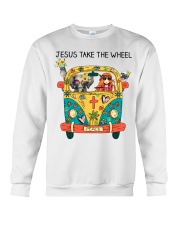 Jesus Take The Wheel Crewneck Sweatshirt tile