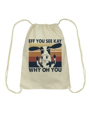 Eff You See Key Drawstring Bag tile