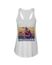 Slothzilla Ladies Flowy Tank thumbnail