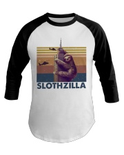 Slothzilla Baseball Tee thumbnail