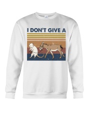 I Dont Give A Funny Shirt Crewneck Sweatshirt tile