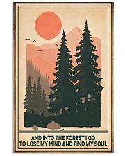 And Into The Forest I Go 11x17 Poster front
