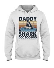 Daddy Shark Hooded Sweatshirt front