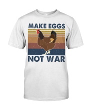 Make Eggs Not War Classic T-Shirt tile