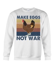 Make Eggs Not War Crewneck Sweatshirt tile
