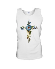 Cross Faith Flower Unisex Tank thumbnail