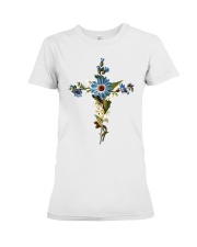 Cross Faith Flower Premium Fit Ladies Tee thumbnail