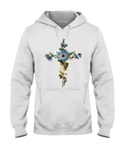 Cross Faith Flower Hooded Sweatshirt thumbnail