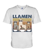 LLamen V-Neck T-Shirt thumbnail