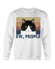 Ew People Funny Cat Crewneck Sweatshirt tile