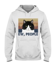 Ew People Funny Cat Hooded Sweatshirt front