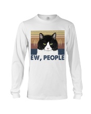 Ew People Funny Cat Long Sleeve Tee tile