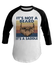 Its Not A Beard Baseball Tee tile