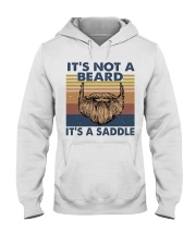 Its Not A Beard Hooded Sweatshirt front