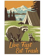 Live Fast Eat Trash 11x17 Poster front