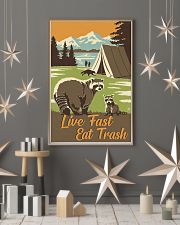 Live Fast Eat Trash 11x17 Poster lifestyle-holiday-poster-1