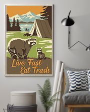 Live Fast Eat Trash 11x17 Poster lifestyle-poster-1