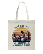 I Drink And I Know Things Tote Bag tile