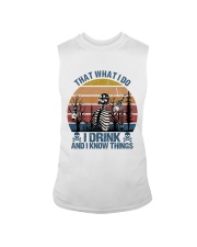 I Drink And I Know Things Sleeveless Tee tile