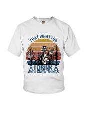 I Drink And I Know Things Youth T-Shirt tile