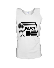 Newspaper Fake Funny Shirt Unisex Tank tile