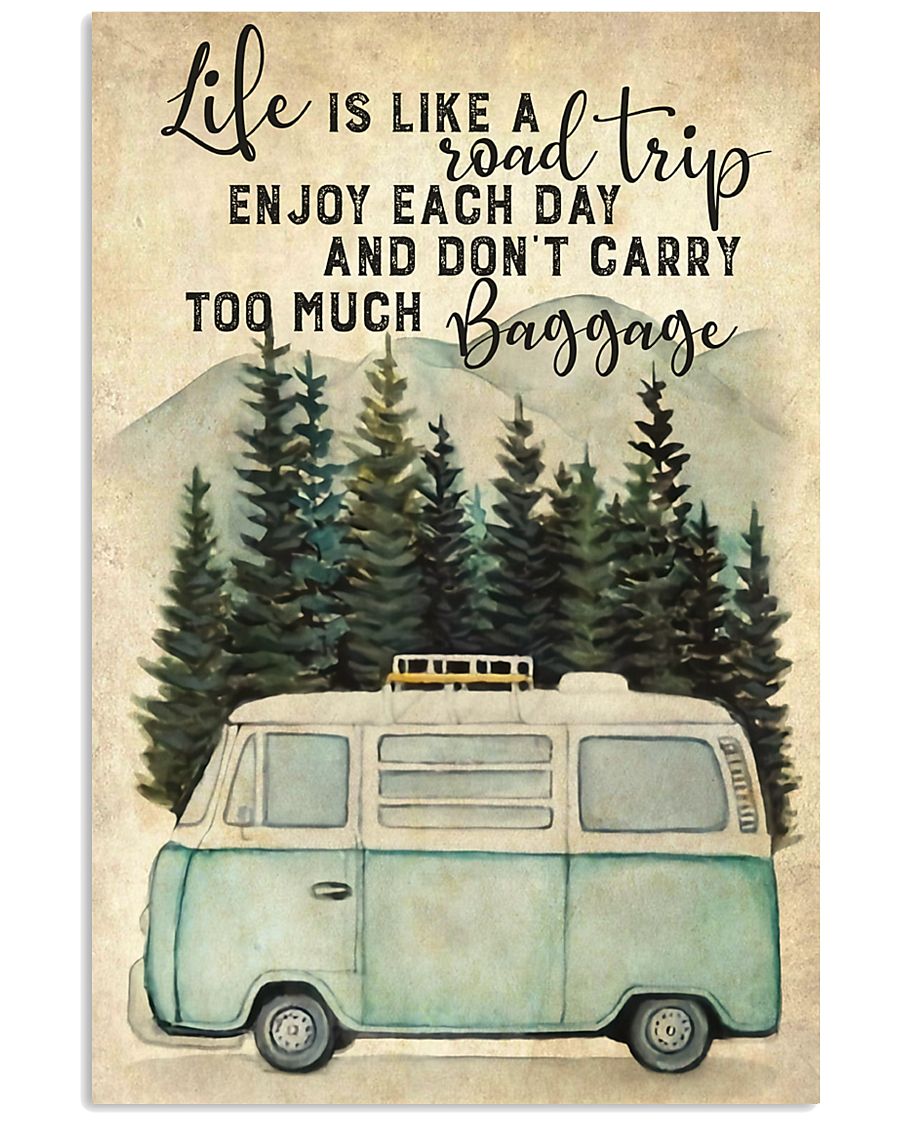 Life Is Like A Road 11x17 Poster