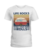 Life Rocks When Your Home Ladies T-Shirt thumbnail