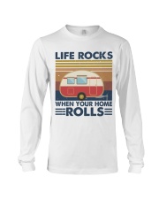Life Rocks When Your Home Long Sleeve Tee thumbnail
