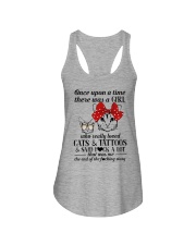 Cats And Tattoos Ladies Flowy Tank tile