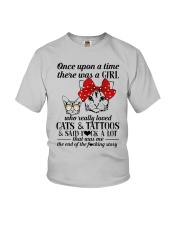 Cats And Tattoos Youth T-Shirt tile