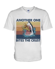 Another One Bites The Crust V-Neck T-Shirt tile