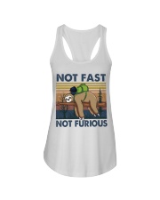 Not Fast Not Furious Ladies Flowy Tank tile