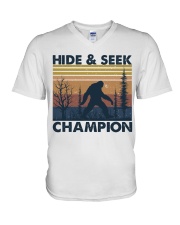 Hide And Seek V-Neck T-Shirt tile