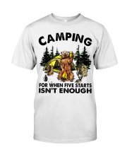 Camping For When Five Stars Classic T-Shirt thumbnail