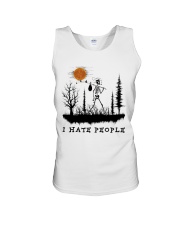 I Hate People Unisex Tank thumbnail