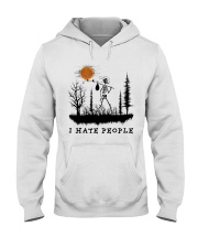 I Hate People Hooded Sweatshirt thumbnail