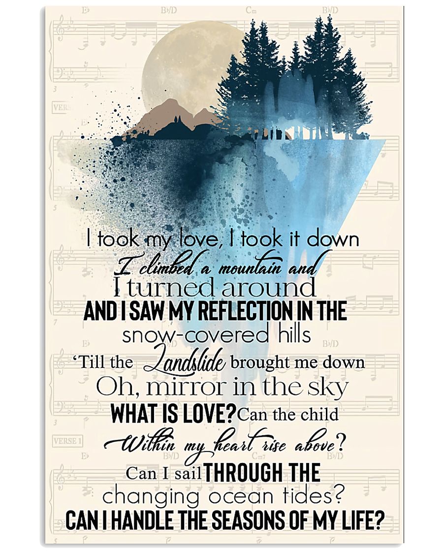I Took My Love 11x17 Poster
