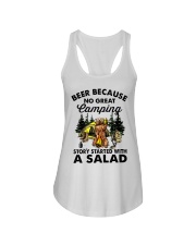 Beer Because No Great Ladies Flowy Tank thumbnail