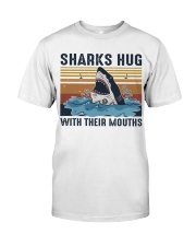 Sharks Hug With Their Mouths Classic T-Shirt tile