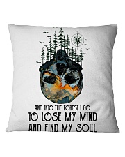 And Into The Forest I Go Square Pillowcase tile