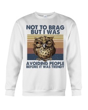 Not To Brag But I Was Crewneck Sweatshirt tile