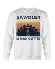 Sawdust Is Man Glitte Crewneck Sweatshirt tile