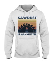 Sawdust Is Man Glitte Hooded Sweatshirt front